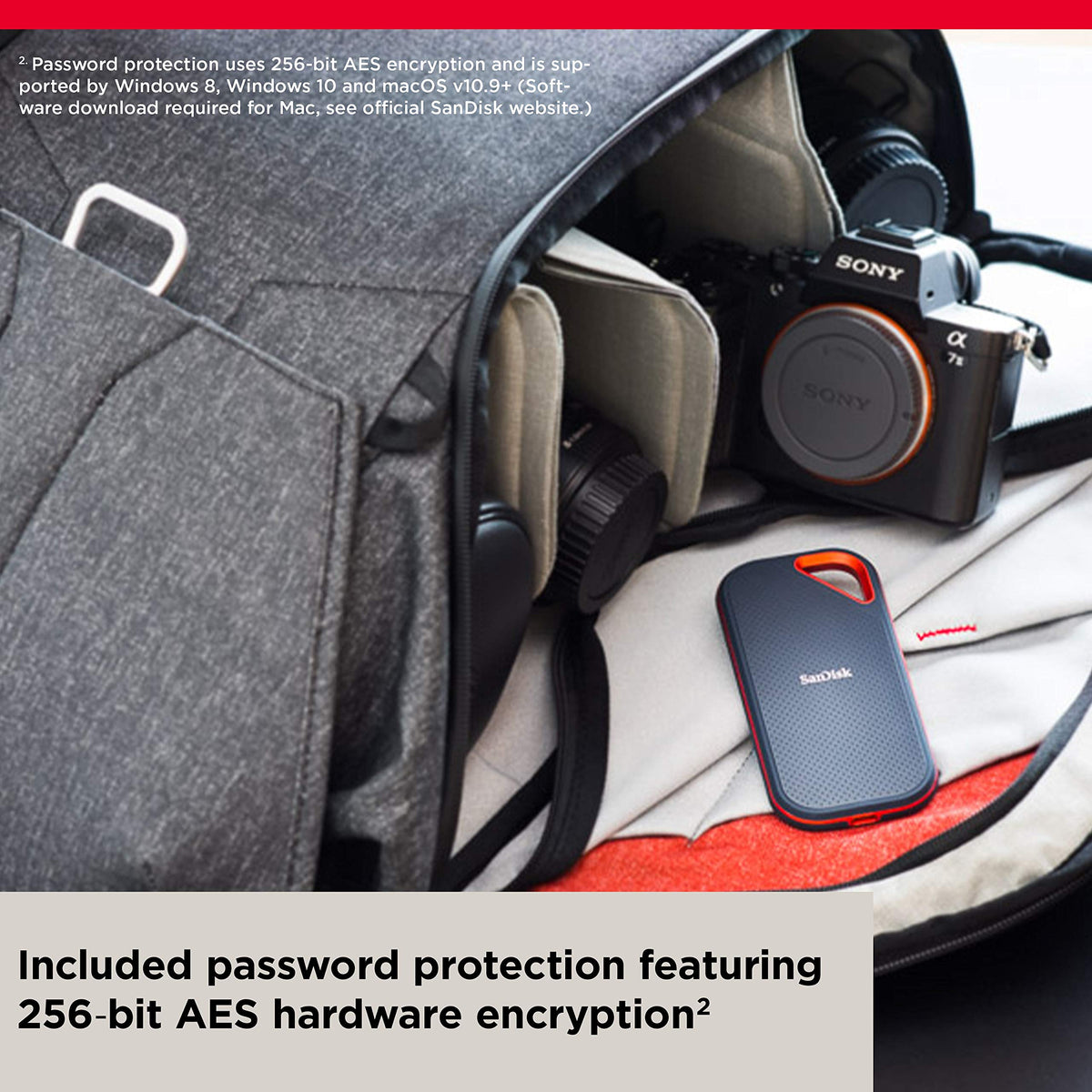 SanDisk Extreme Portable SSD 1TB - Up to 1050MB/s Read Speeds (Older Model)