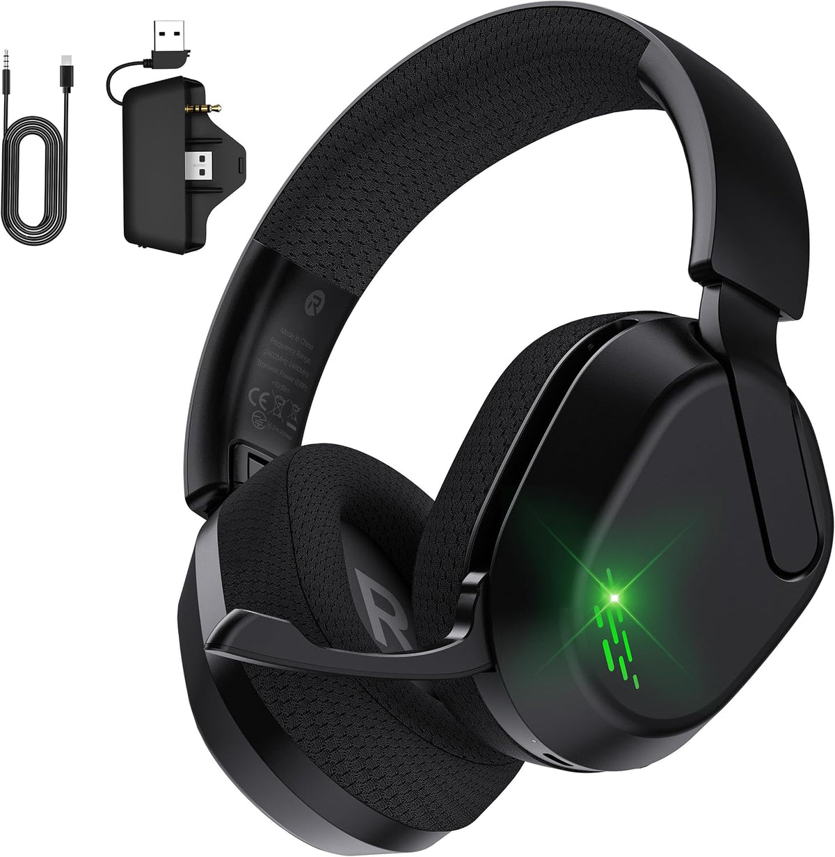 Gvyugke Gaming Headset Wireless for Xbox Series X|S, Xbox One, PS5, PC, Mac