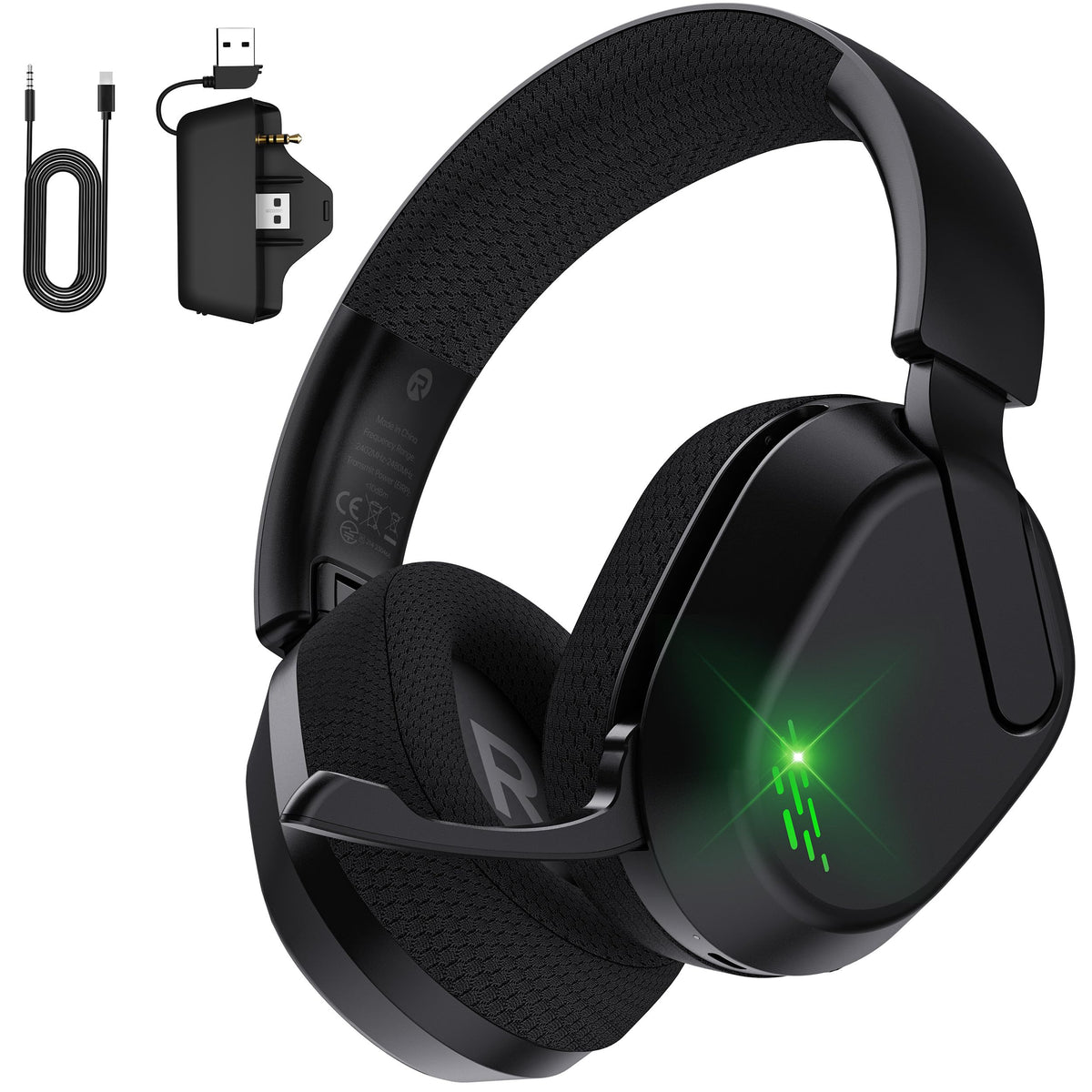 Gvyugke Gaming Headset Wireless for Xbox Series X|S, Xbox One, PS5, PC, Mac