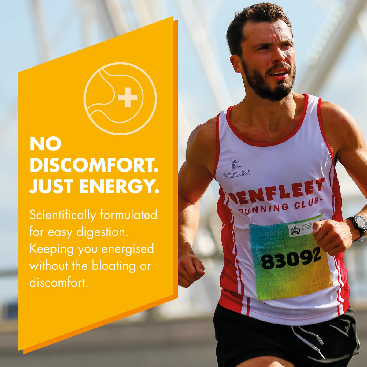 HIGH5 Energy Gels, Running Gel for Fast & Sustained Energy, Mixed, 8 x 40g