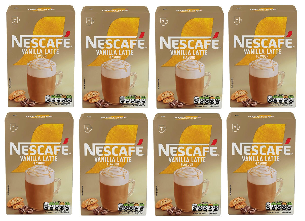 NESCAFÉ Latte Instant Coffee Sachets - 72 x 18g