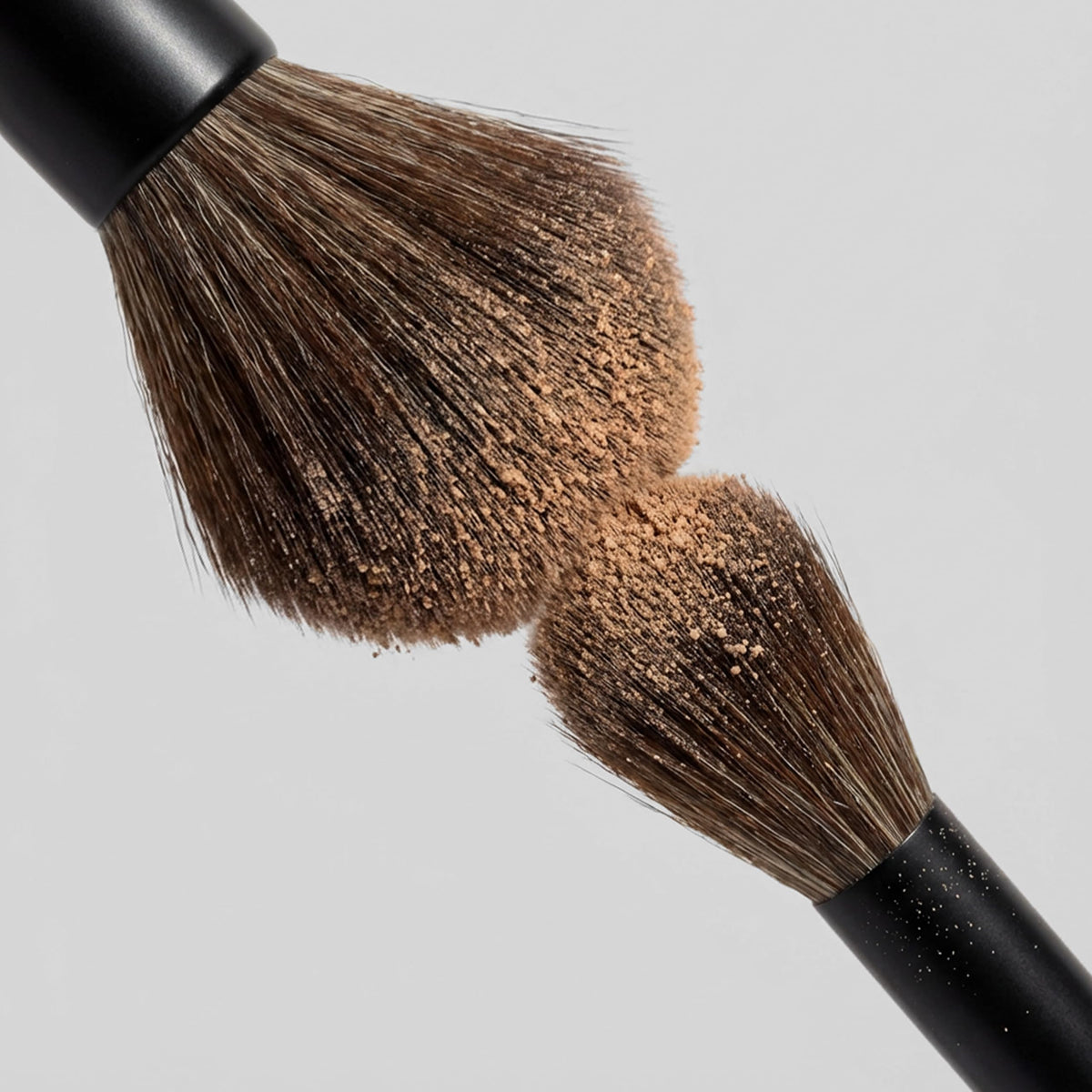Make Up Brush Foundation Kabuki Flat Top, Perfect For Blending Liquid Cream