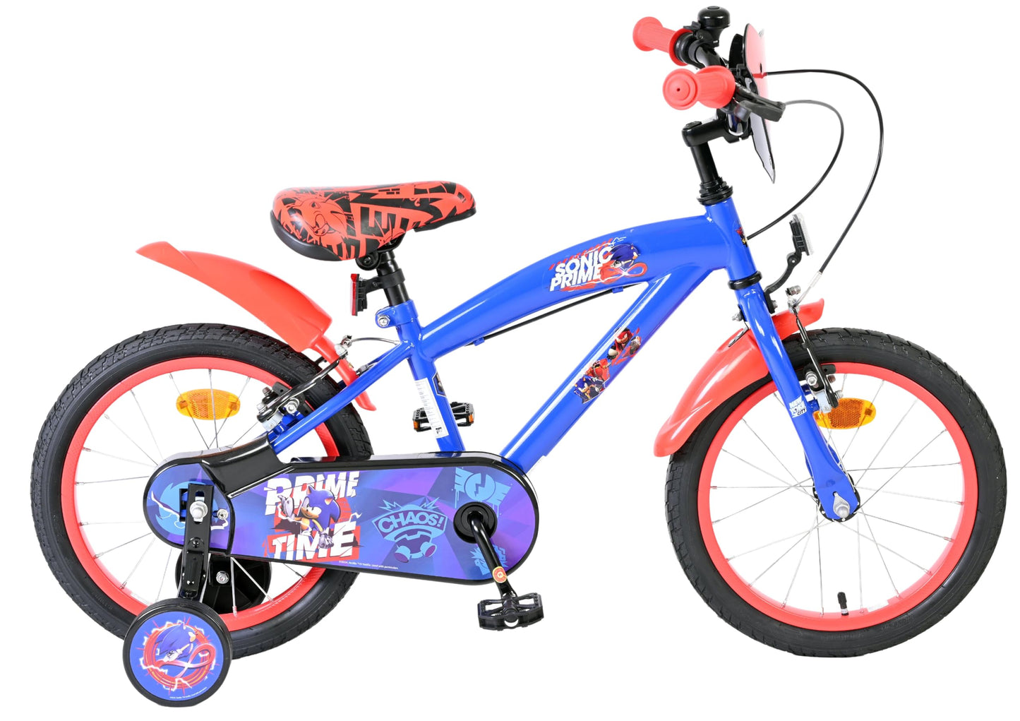 Volare Official Marvel Spider-Man Kids Bike 12" with Stabilisers — Ages 3-4
