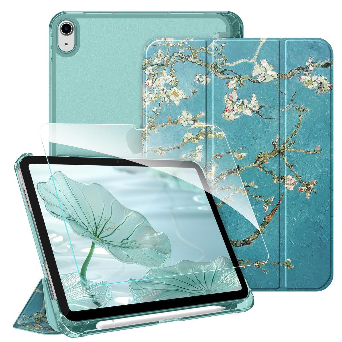 FINTIE Case & Screen Protector Set for iPad A16 11th/10th Gen 11/10.9 Inch