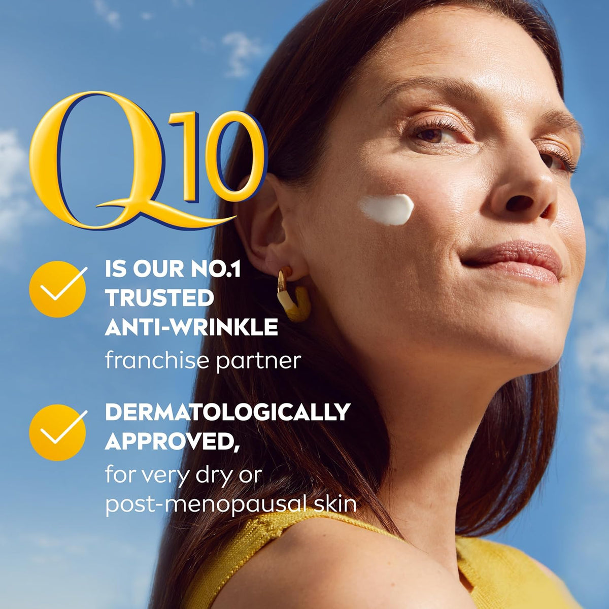 NIVEA Q10 Anti-Wrinkle Extra Nourish Replenishing Day Cream SPF 15, 50 ml
