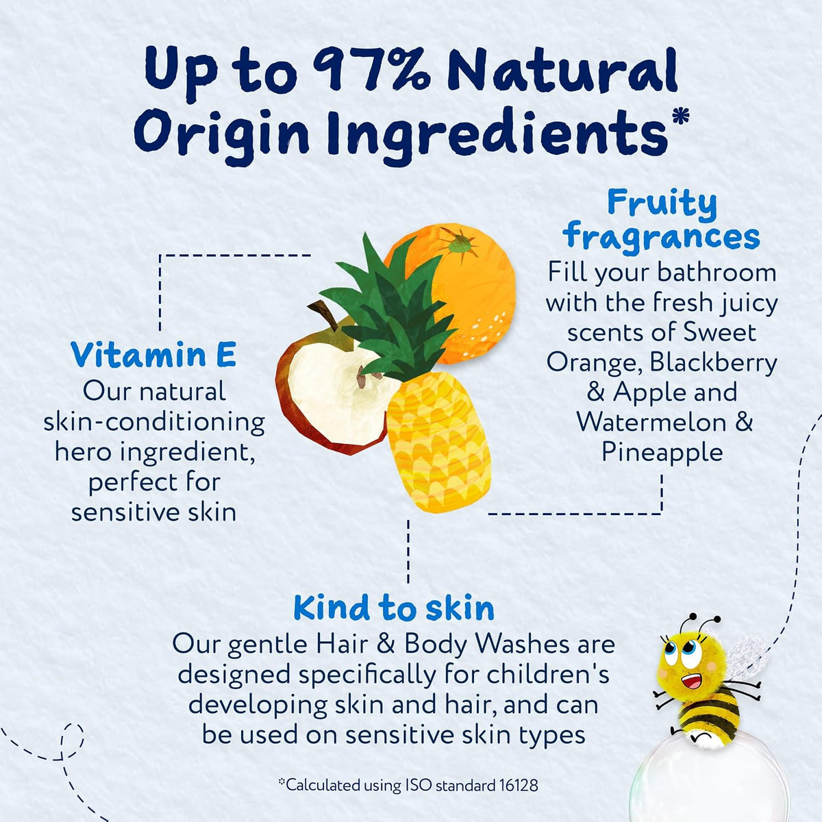 Childs Farm Hair & Body Wash Bundle | Sweet Orange (250ml), Blackberry & Apple (250ml) and Watermelon & Pineapple (250ml) | Suitable for Newborns, Kids & Adults with Sensitive, Dry & Eczema-Prone Skin