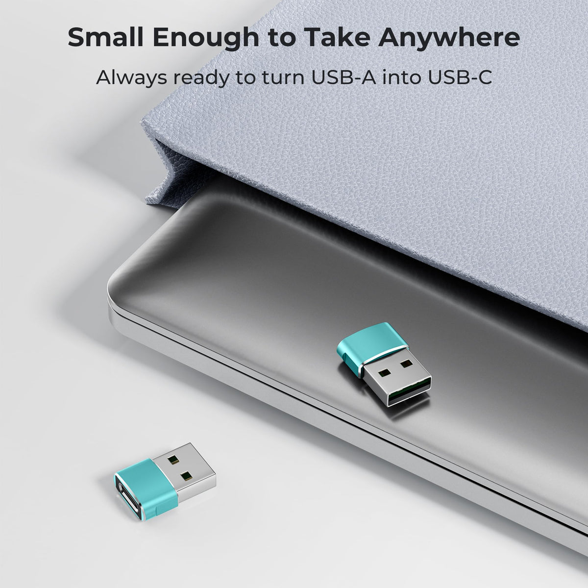 BASESAILOR USB to USB C Adapter,USBC Female to USB A Male Adapter 3Pack
