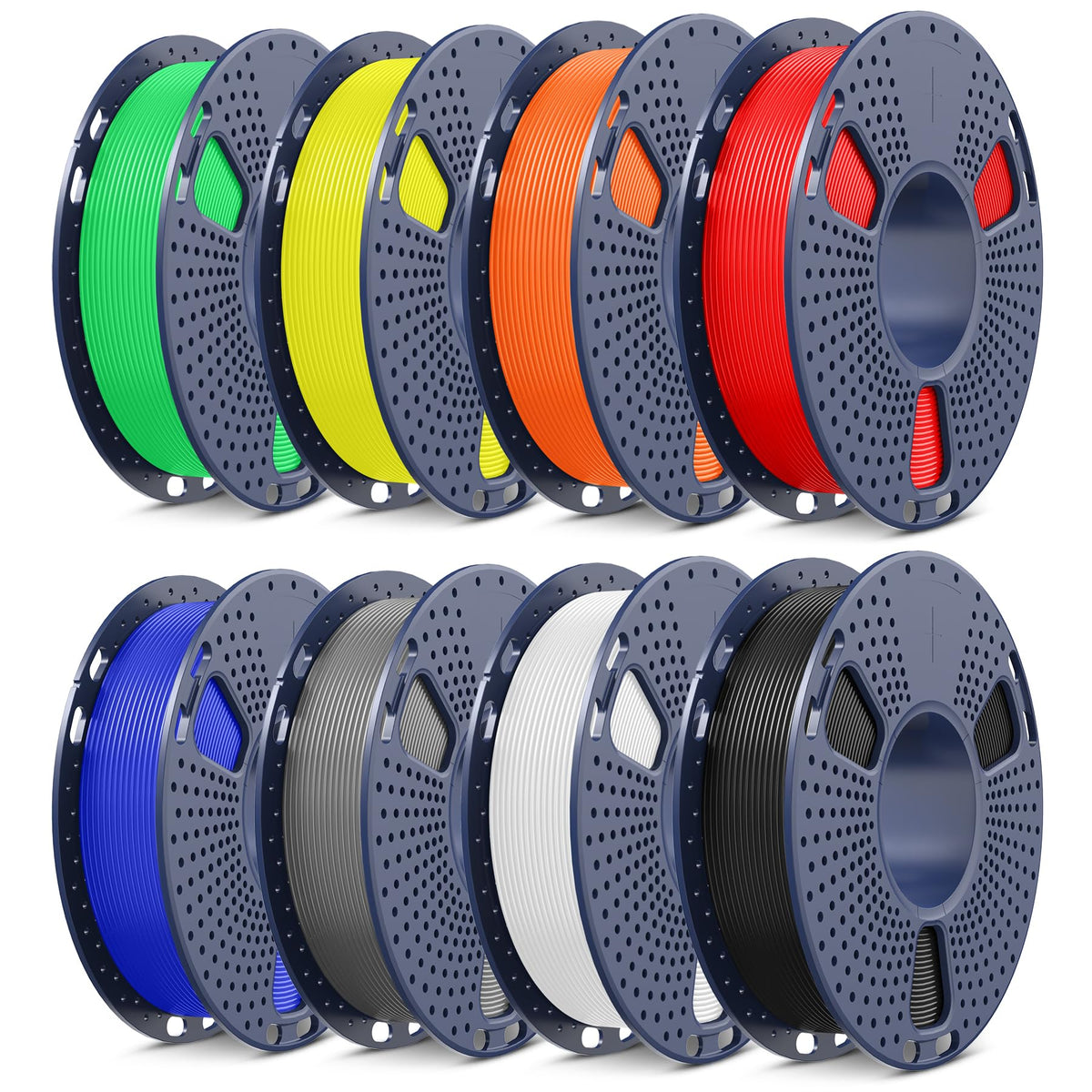 SUNLU Upgrade PLA+2.0 Filament, Next-Gen PLA+ 3D Printer Filament 1.75mm