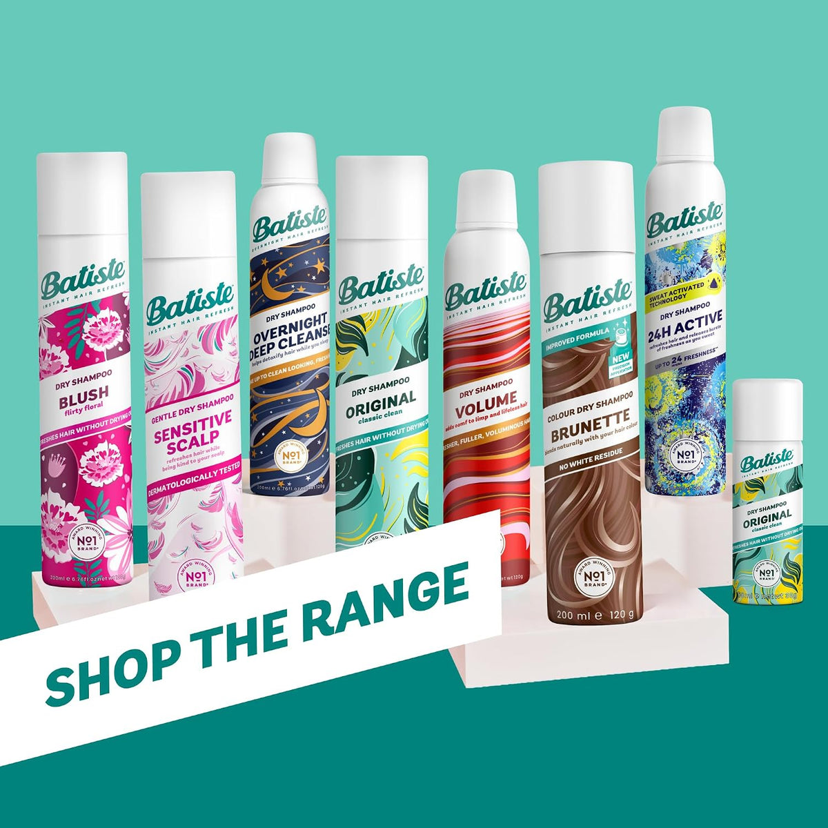 Batiste Dry Shampoo Clean & Classic, 200ml