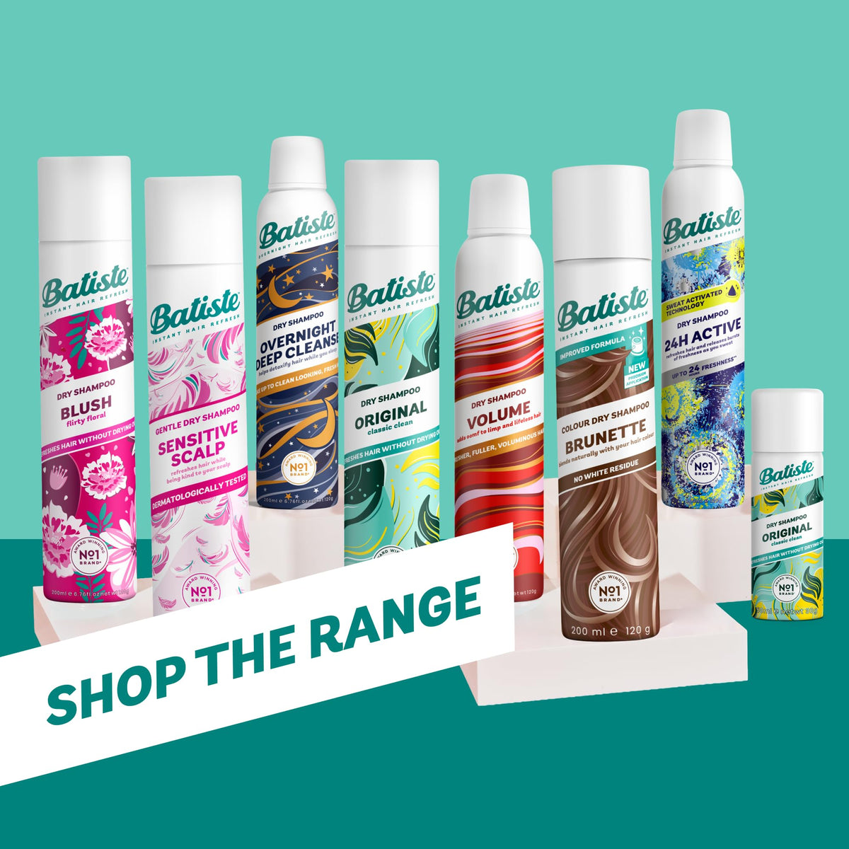 Batiste Dry Shampoo Clean & Classic, 200ml