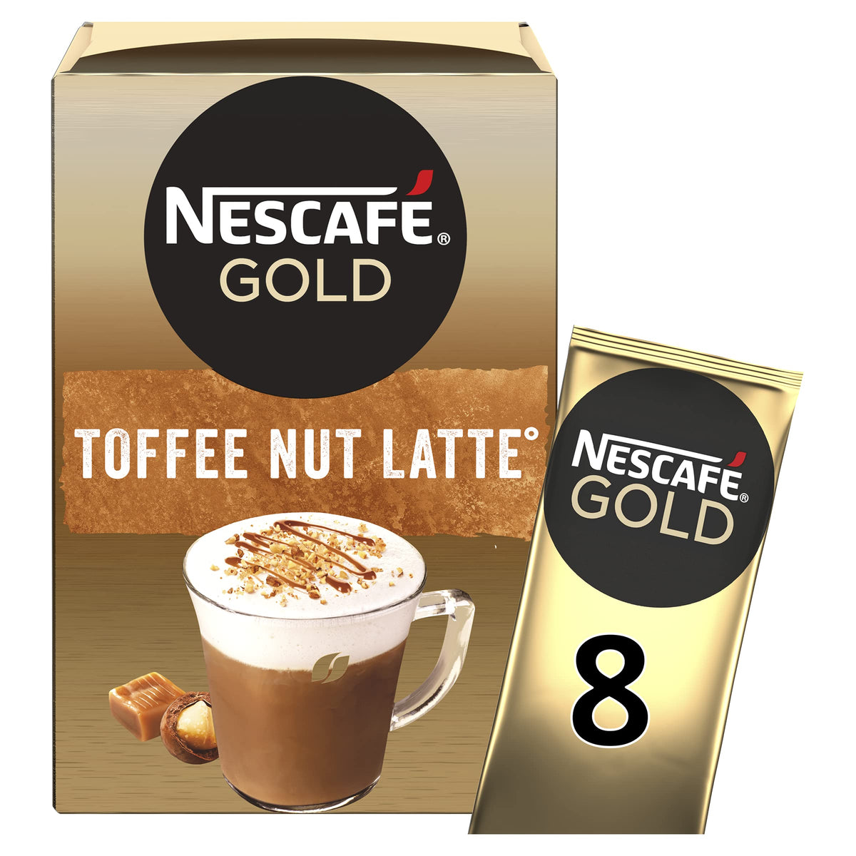 NESCAFÉ Latte Instant Coffee Sachets - 72 x 18g