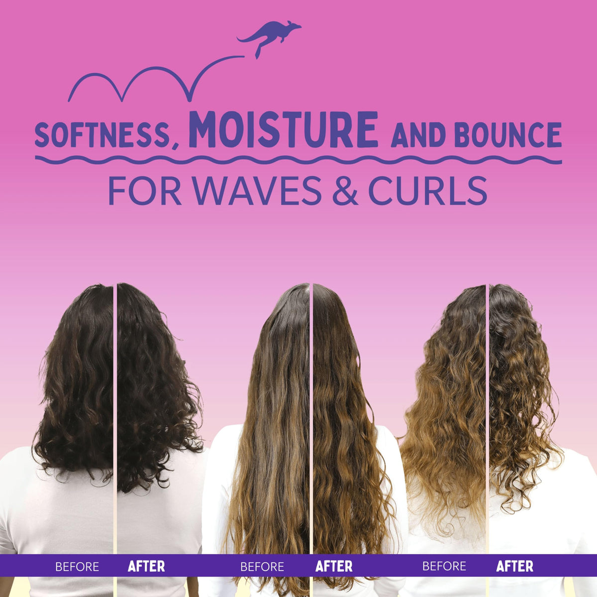 Aussie Miracle Moist Shampoo 1L Pump to Restore Brittle & Dry Hair