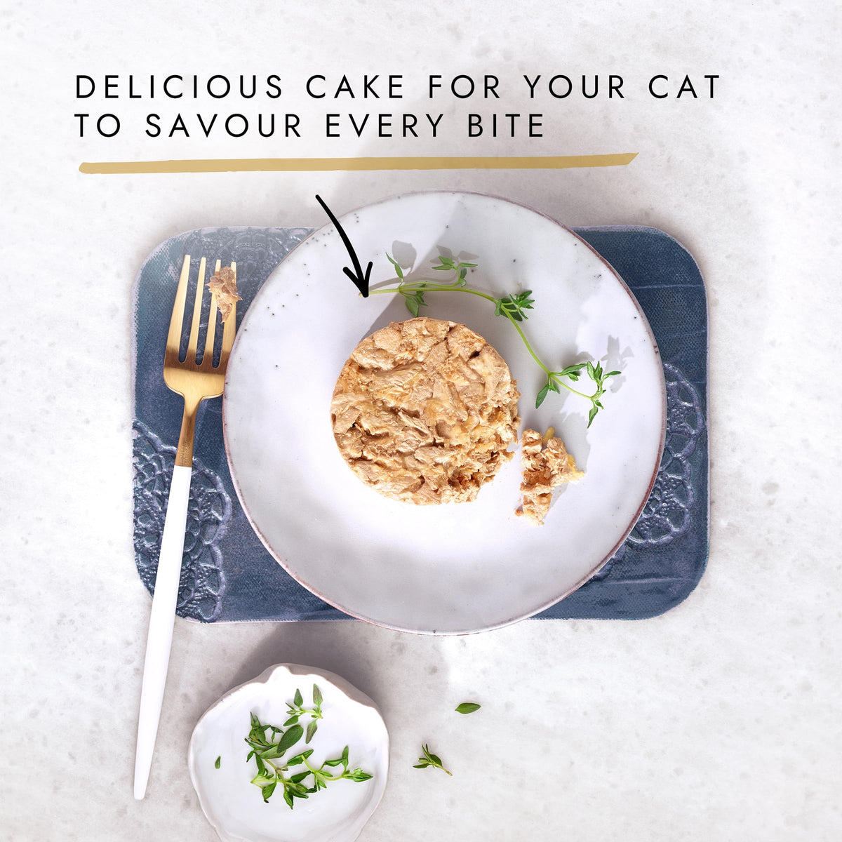 Gourmet Gold Cat Food Savoury Cake with Tuna 85g