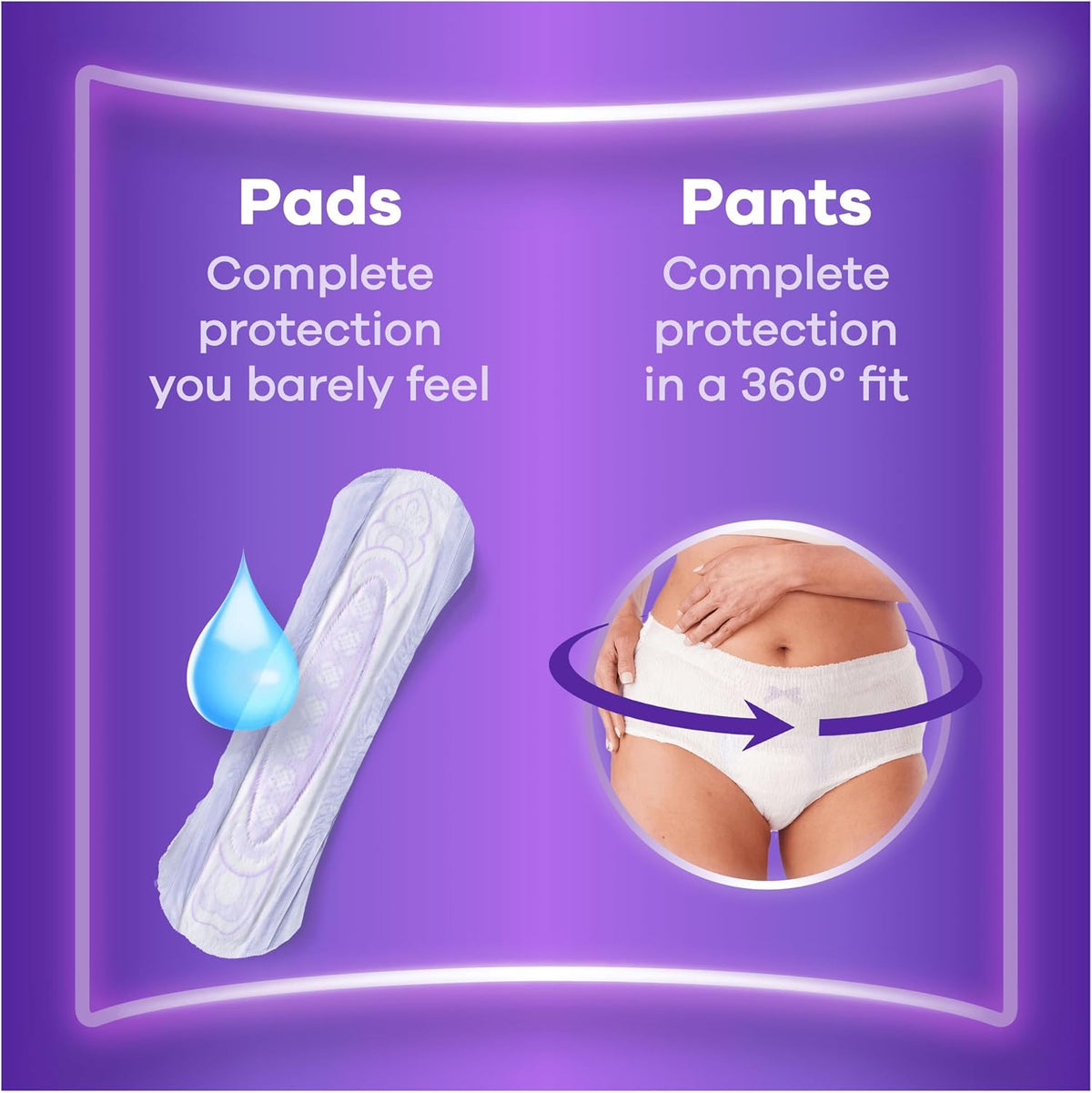 Always Discreet Incontinence Pads Long Plus 64ct
