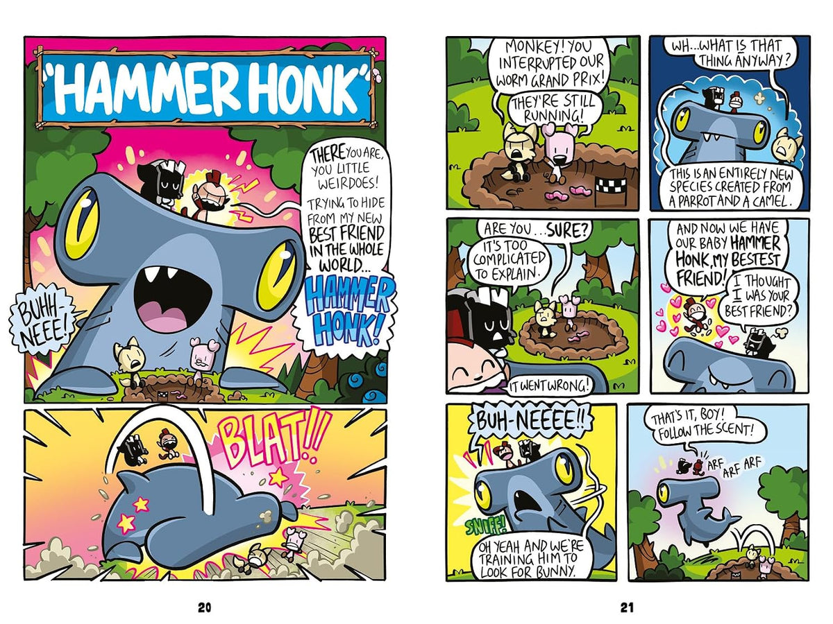 Bunny vs Monkey: Day of the Heroes! (a Phoenix Comic book, from the multi-million-selling creative genius Jamie Smart)