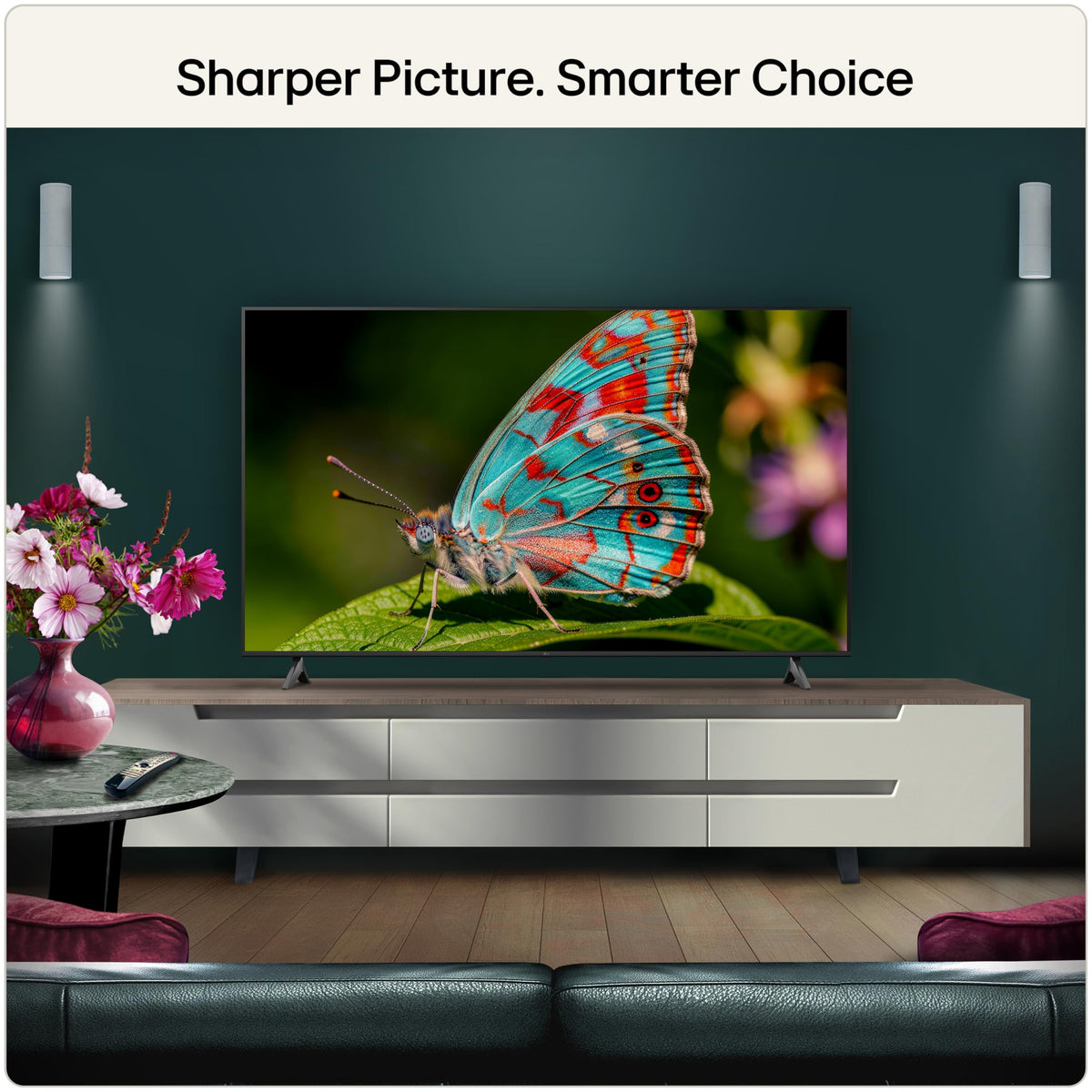 LG 50NU800B6LC Nano UHD AI NU80 4K Smart TV, α7 Processor Gen9, 60Hz, HDR10, Filmmaker Mode™, Google Cast, Apple AirPlay 2, Model Year 2026