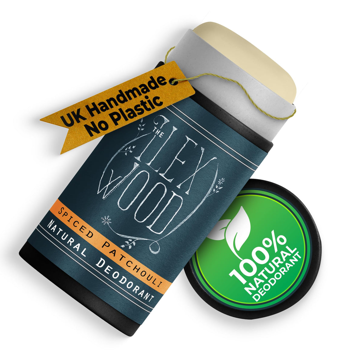 The Ilex Wood Natural Deodorant Stick - Ylang Ylang & Cedarwood - 70ml