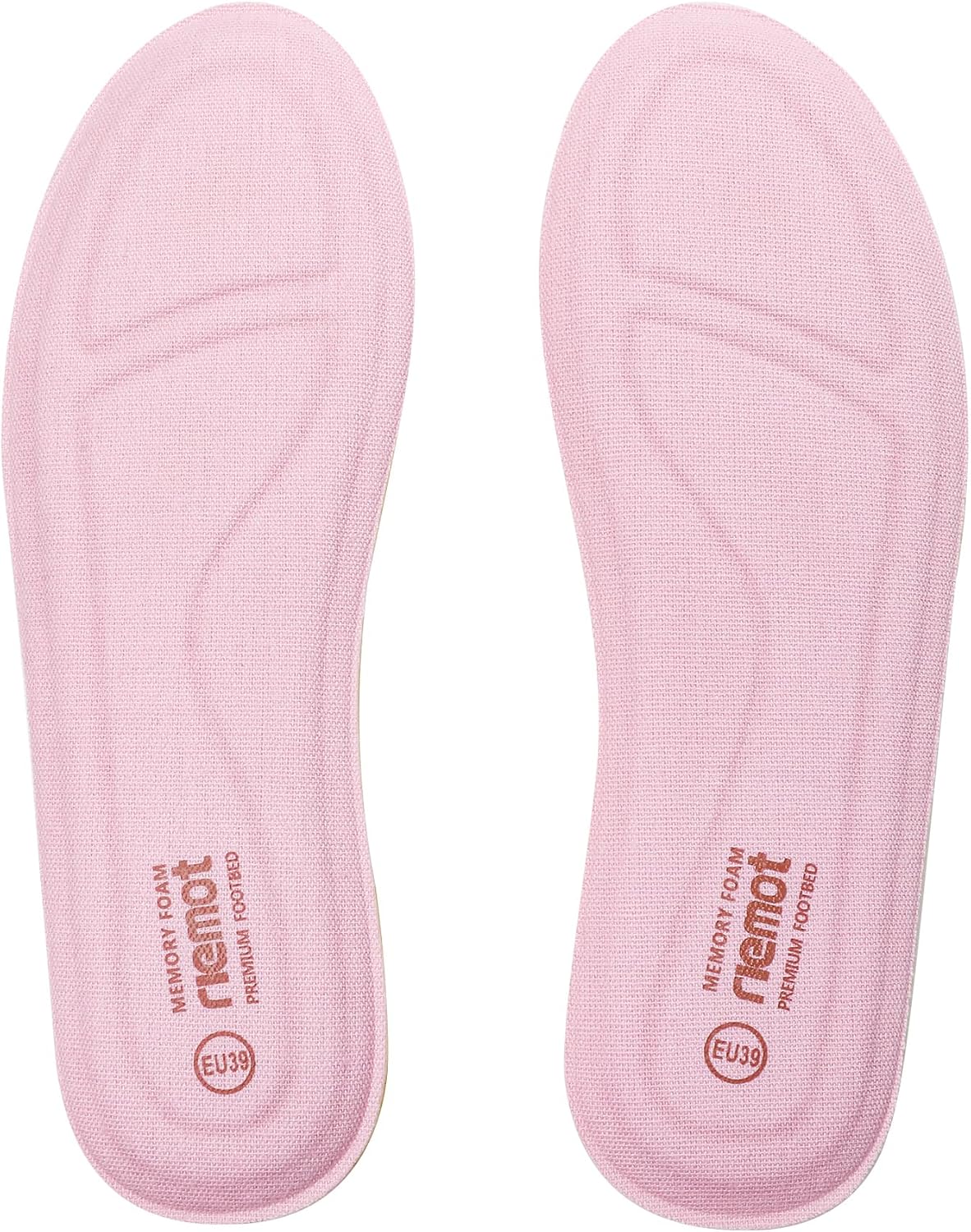 riemot Memory Foam Insoles for Men and Women - Replacement Shoe Inserts Comfort Cushioning for Sports Shoes, Trainers, Sneakers, Work Boots and Walking Shoes