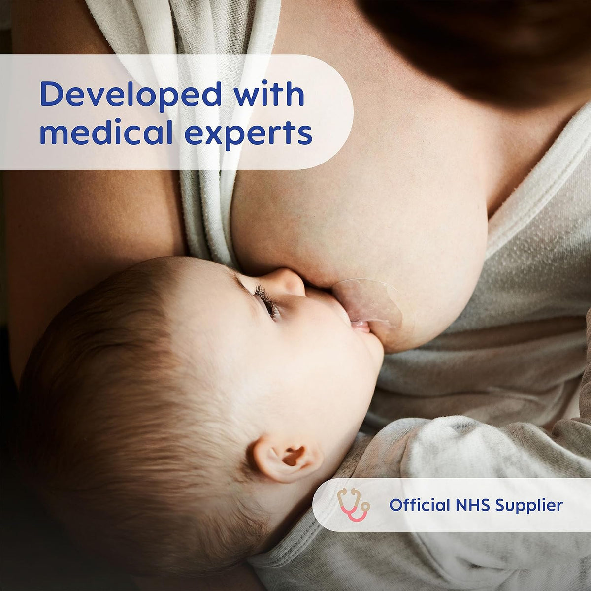 MAM Nipple Shield, 2 Pack, Medium, Sterilisable Case