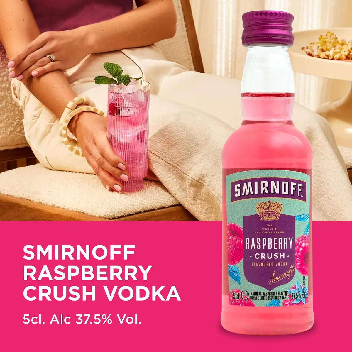 Smirnoff Flavoured Vodka Gift Set, 3 x 5 cl