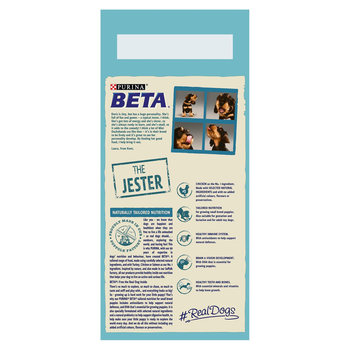 BETA Adult Sensitive Salmon Dry Dog Food 14kg