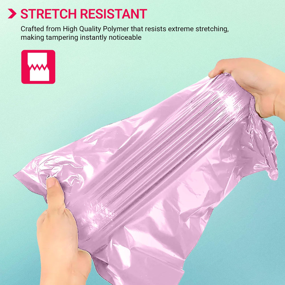 125 Mixed Grey Parcel Bags, Tamper-Proof Strong Postal Packaging Bags for Shipping, Mailing & Delivery, 5 Sizes Small to Large, 25 Each