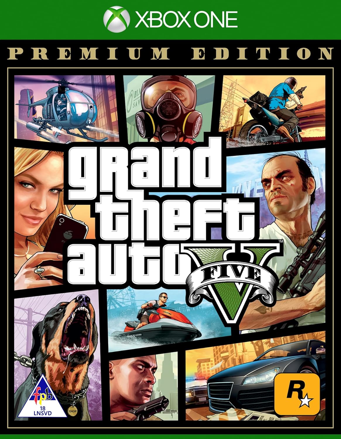 Grand Theft Auto V: Premium Edition (Xbox One) + GTA$1.25 million