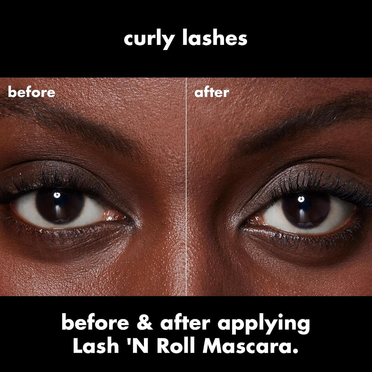 e.l.f. Lash 'N Roll Mascara, Curling Mascara For Visibly Lifted Lashes, Lifts & Separates Lashes. Long-Lasting Formula, Vegan & Cruelty-Free, Black