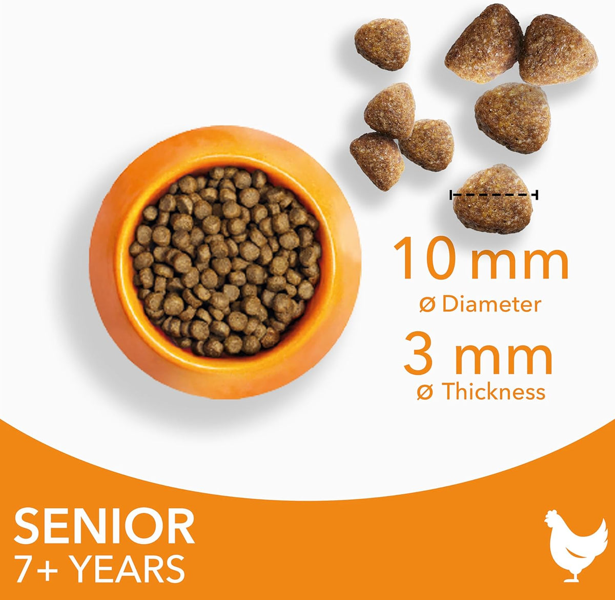 IAMS Senior Dry Cat Food Chicken 3kg
