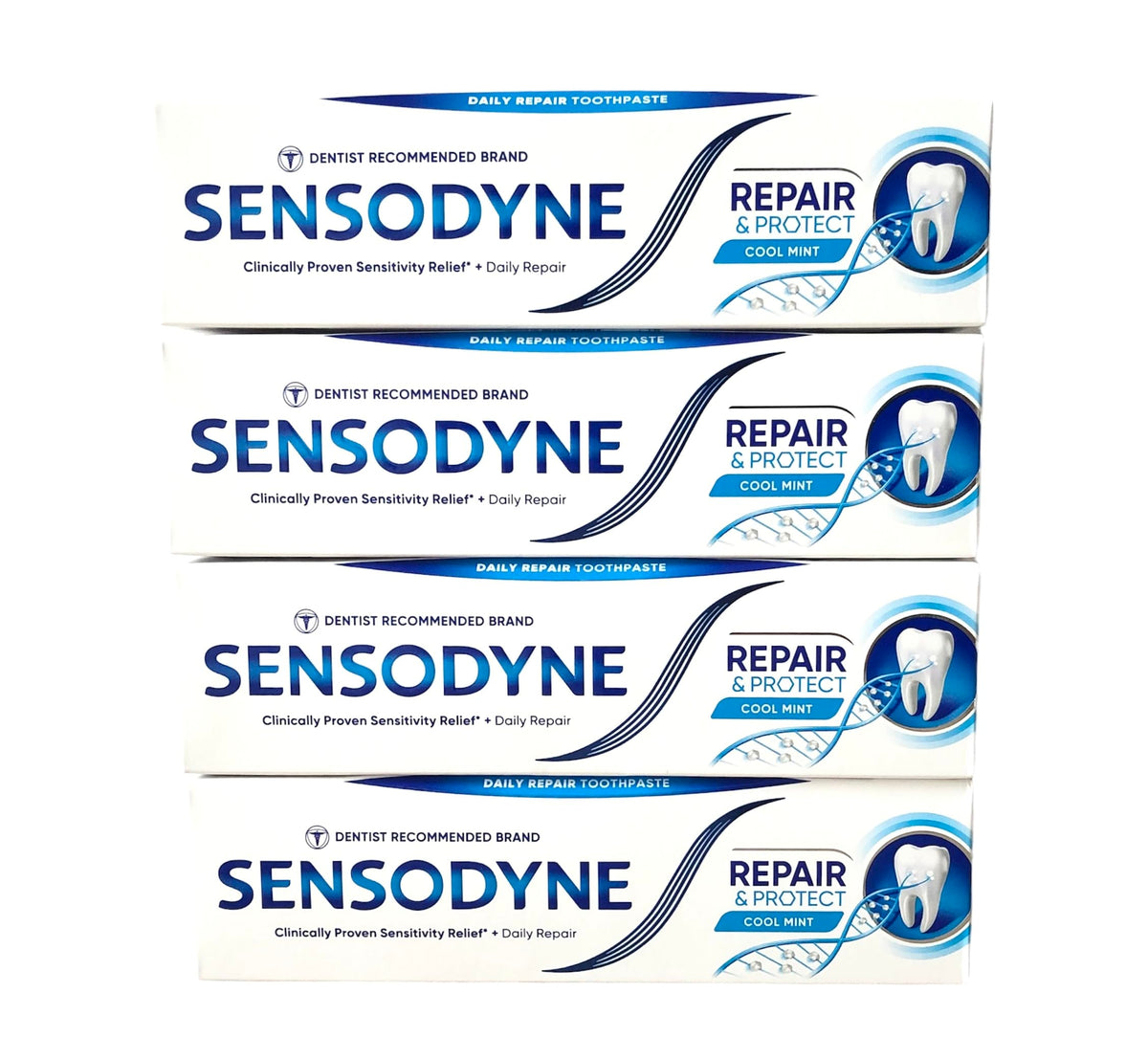 Sensodyne Repair & Protect Original Toothpaste, Sensitive Teeth, Mint, 75 ml