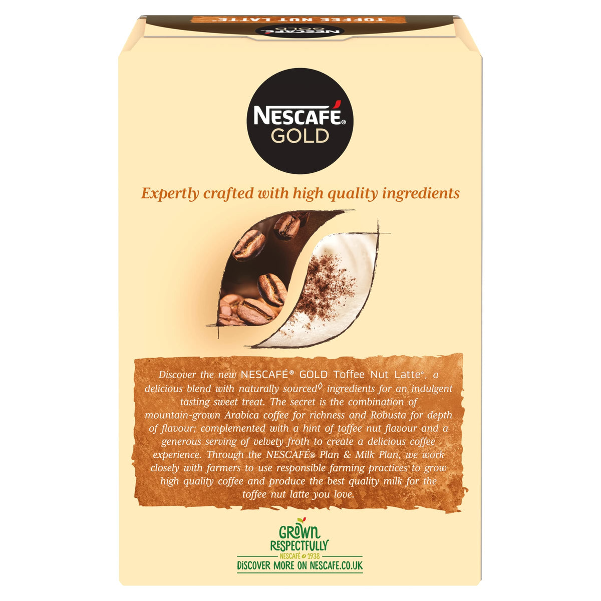 NESCAFÉ Latte Instant Coffee Sachets - 72 x 18g