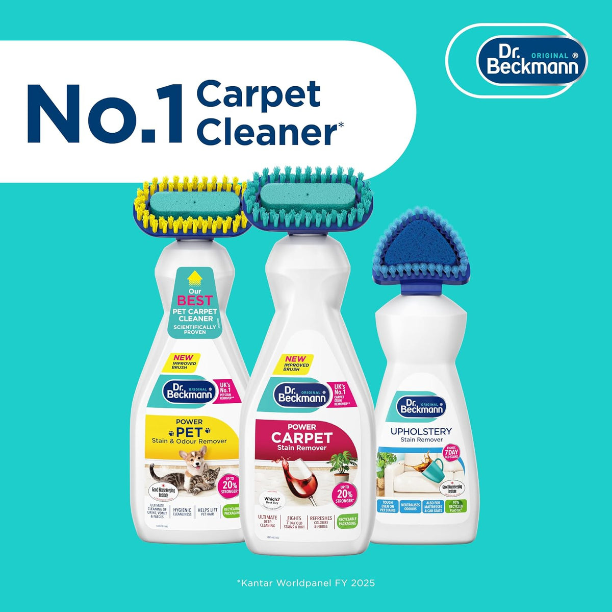 Dr. Beckmann Carpet Stain Remover, Works in 3 min, 650ml