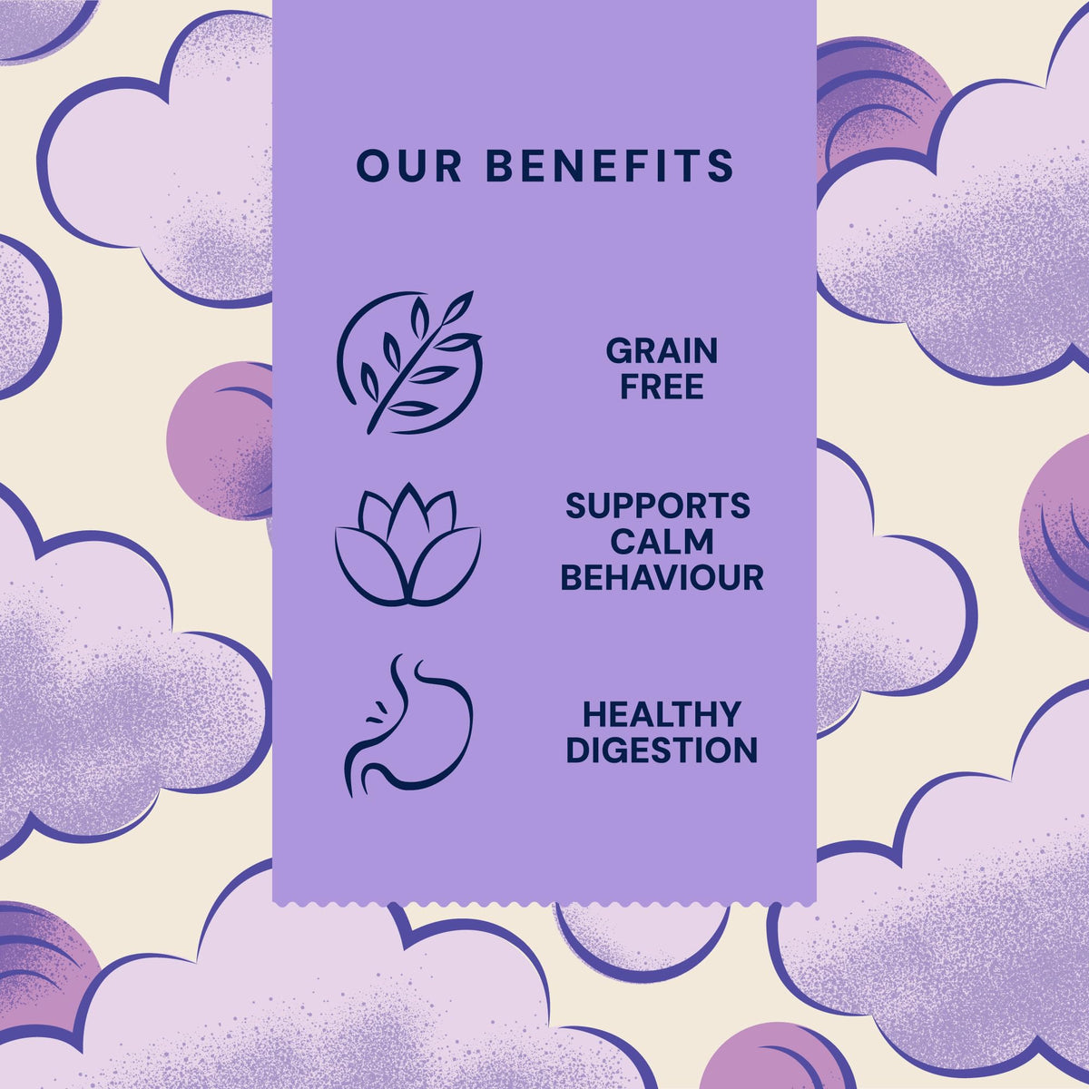 Pooch & Mutt - Calm & Relaxed Complete Dry Dog Food Grain Free (Regular Sized Kibble), for Calming Hyperactive or Anxious Dogs, Turkey and Sweet Potato, 2kg (packaging may vary)