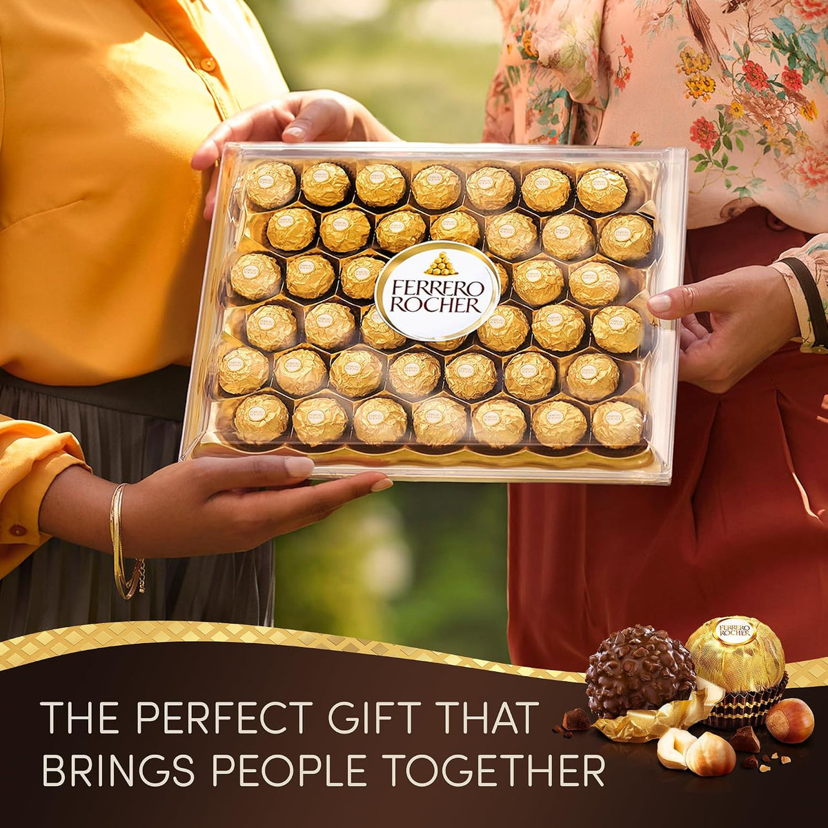 Ferrero Rocher Christmas Chocolate Box, 24 Chocolates, 300g