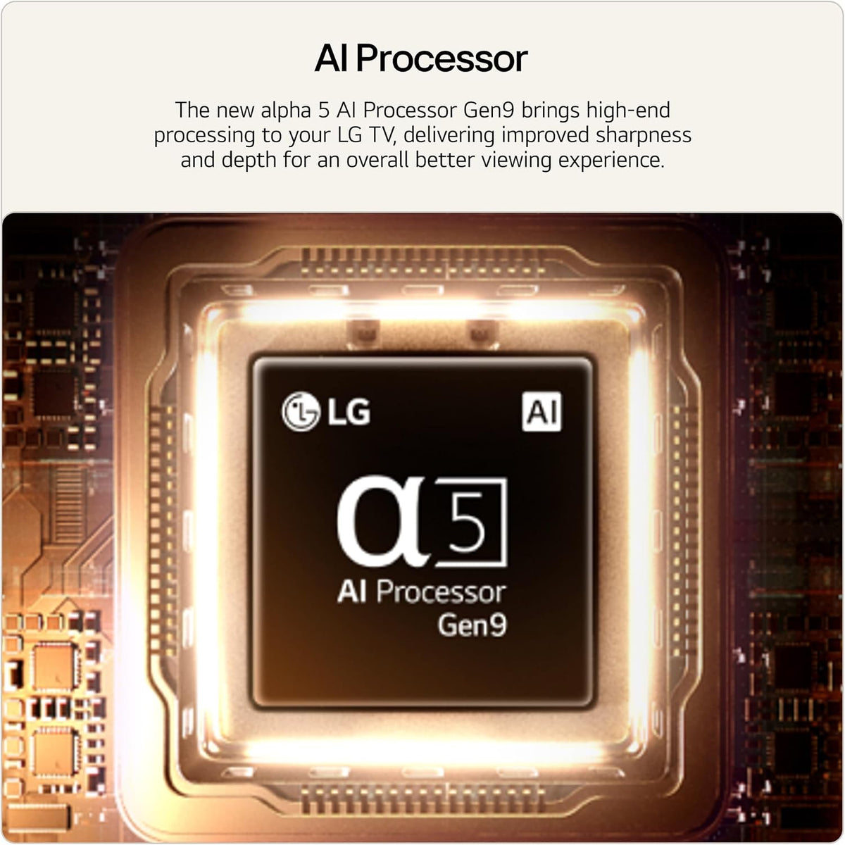 LG LED AI LB650B 32 inch HD Smart TV - 32LB650B6LA (α5 AI Processor Gen9, 60Hz, HDR10, Google Cast, Apple AirPlay 2) [Model year 2026]