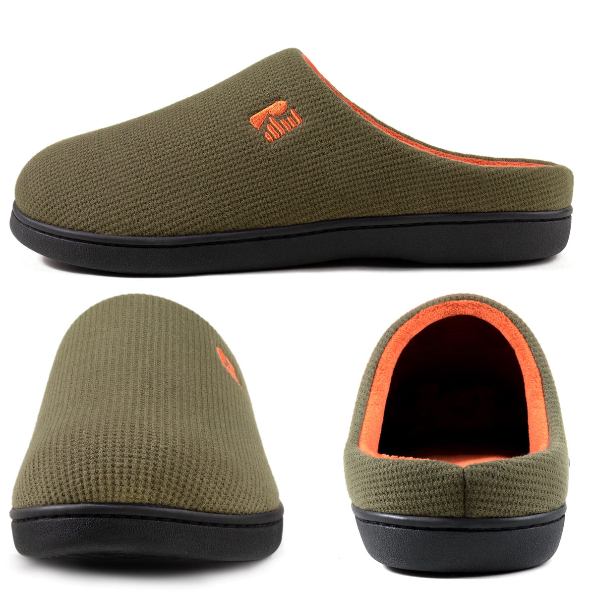 RockDove Men's Original Two-Tone Memory Foam Slipper