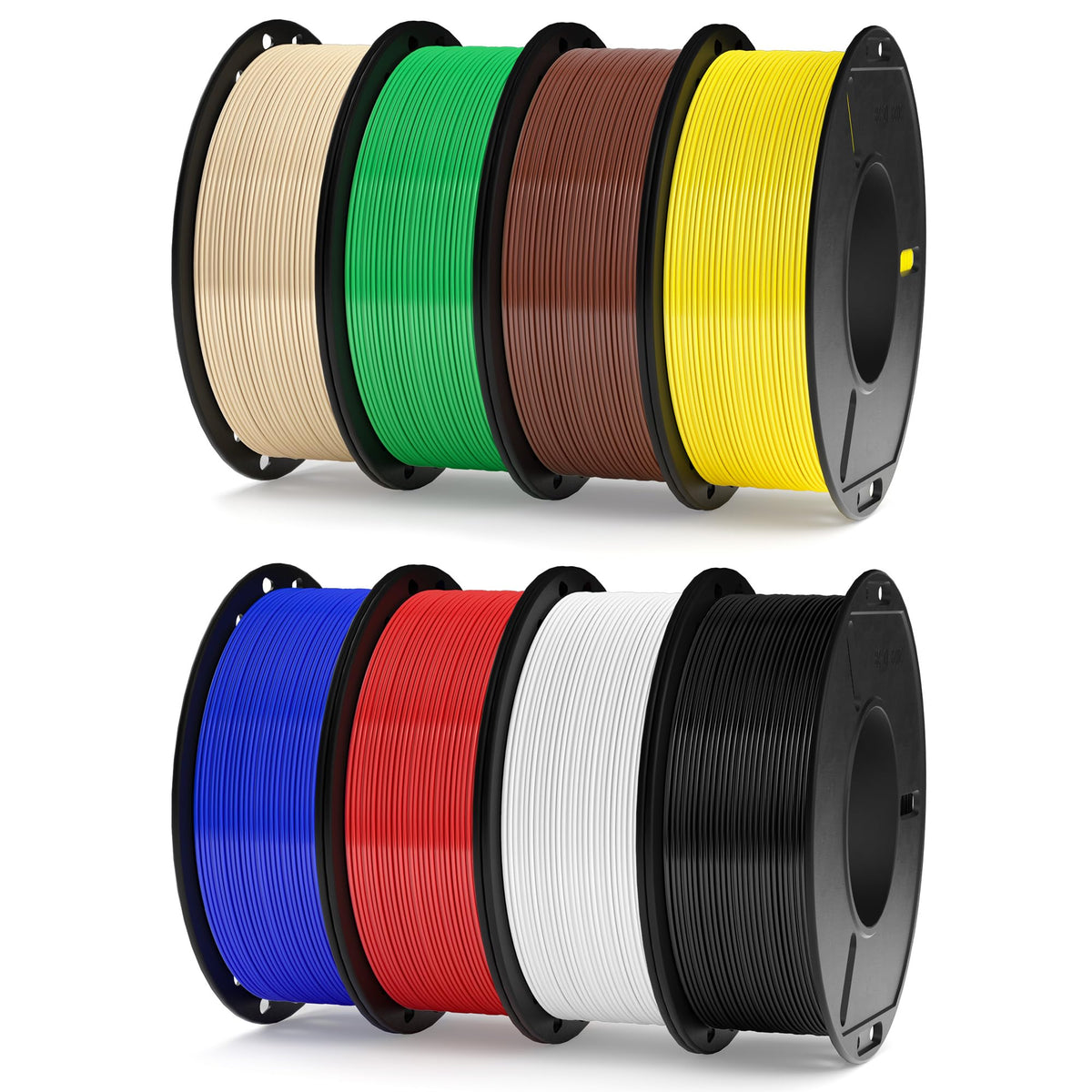 ELEGOO Rapid PETG 3D Printer Filament 1.75mm Black 1KG