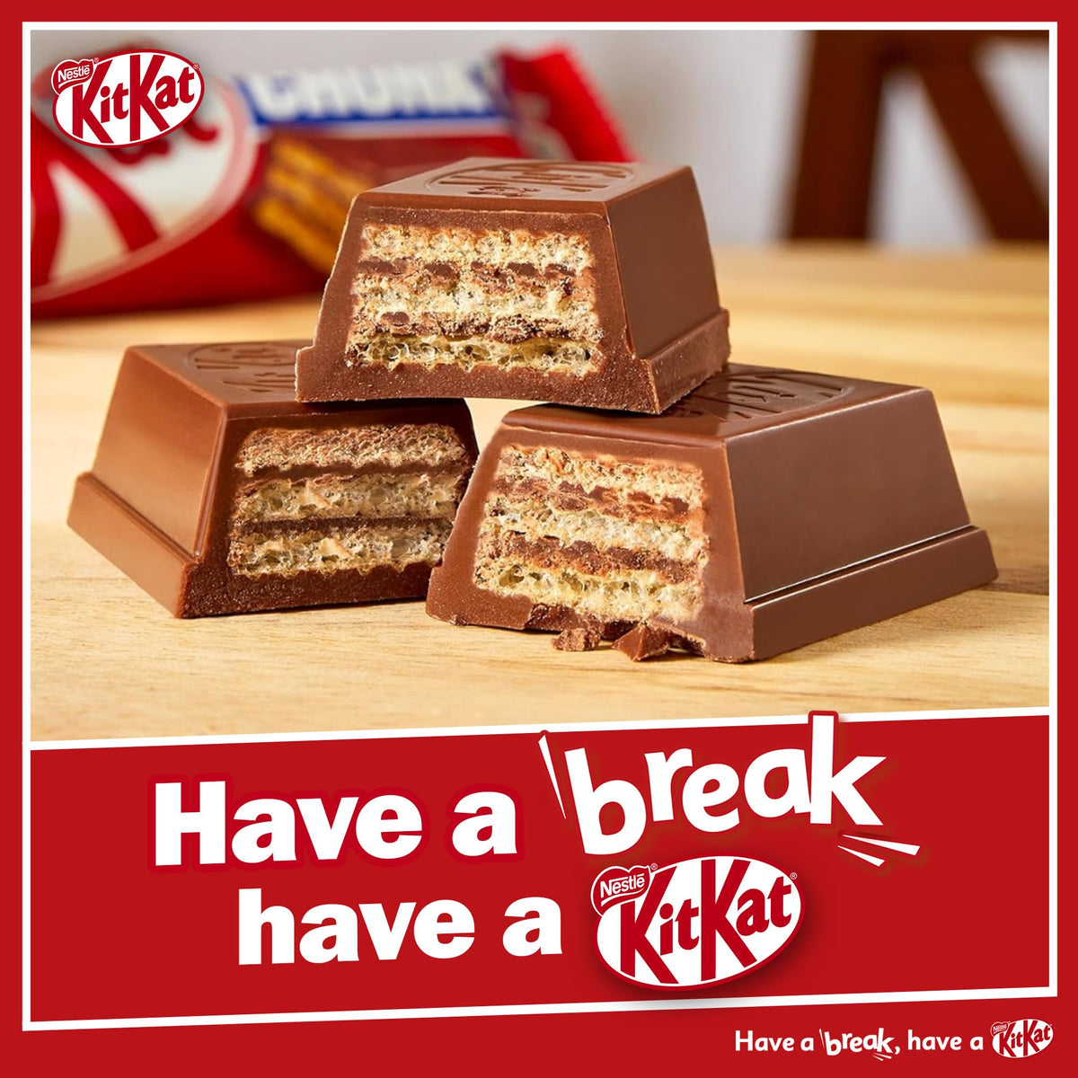 KitKat Chunky, 4 x 40g