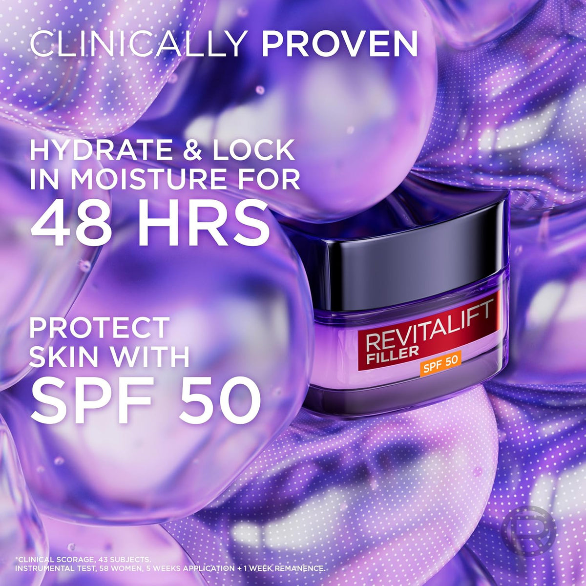 L’Oréal Paris Revitalift Filler Replumping Anti Ageing SPF50 Day Cream 50ml