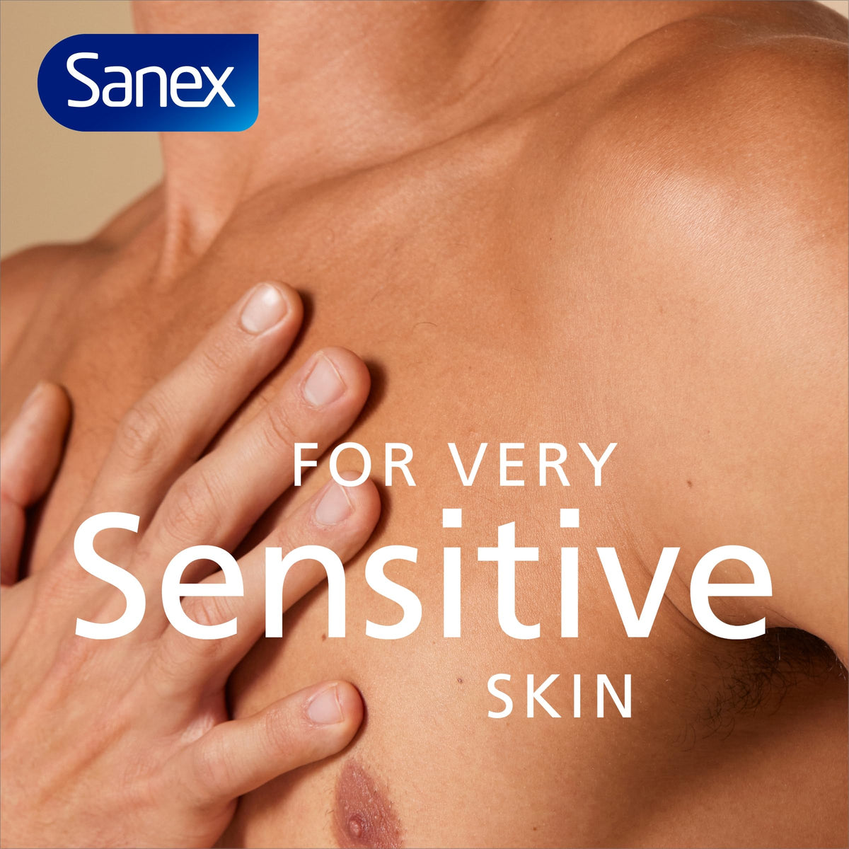 Sanex Expert Skin Health Moisturising Shower gel 570ml - body wash for men & women - gently cleanses - hydrates & softens skin - 12h hydration - advanced prebiotic complex formula - vegan