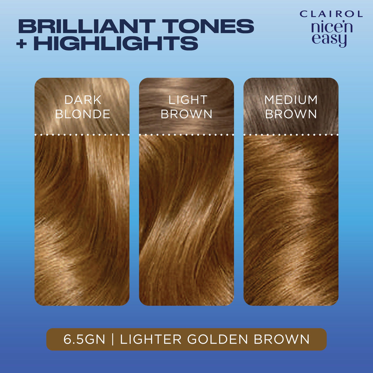 Clairol Nice'n Easy Crème Natural Looking Oil Permanent Hair Dye Infused