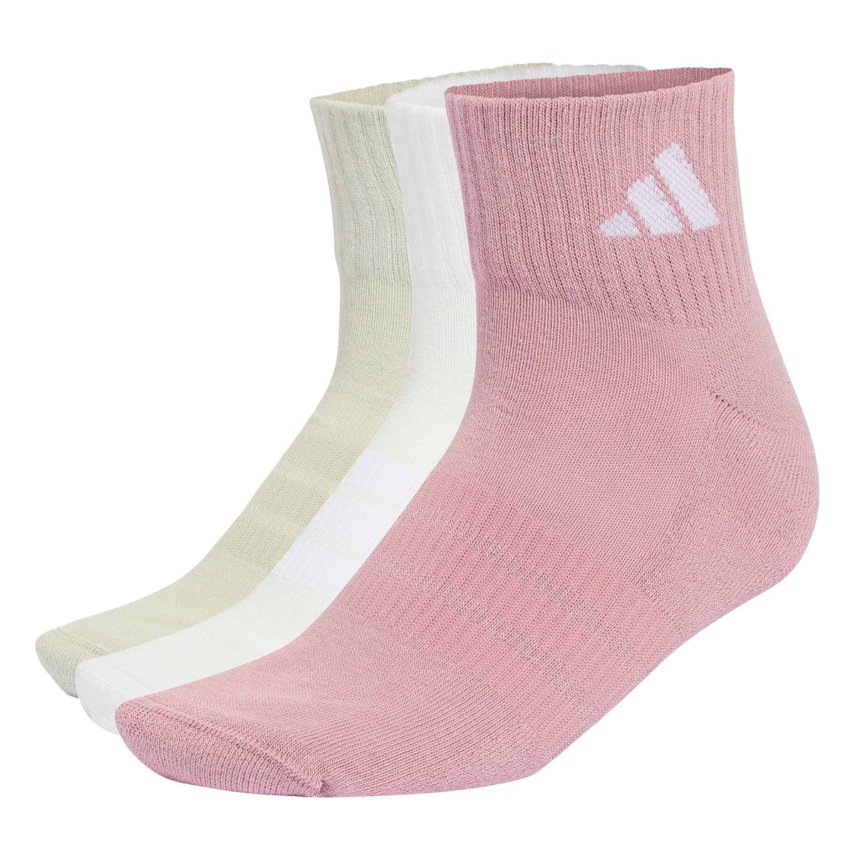 adidas CUSHIONED SPORTSWEAR ANKLE SOCKS 3 PAIR PACK