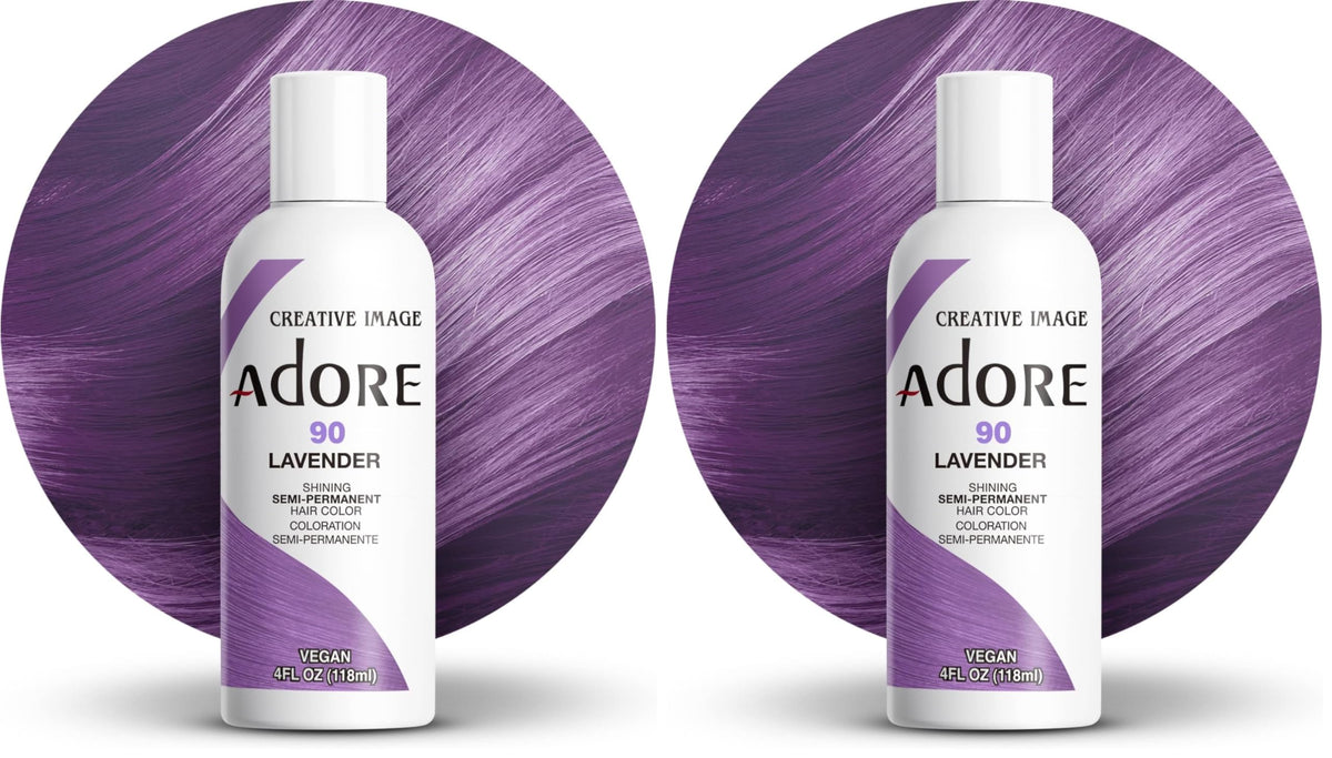 Adore Shining Semi Permanent Hair Colour 121 Jet Black – Vibrant Black Hair Dye, Vegan & Cruelty-Free, Ammonia, Peroxide & Alcohol Free