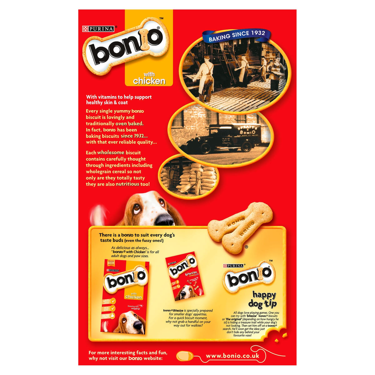 BONIO Original Dog Biscuits 650g