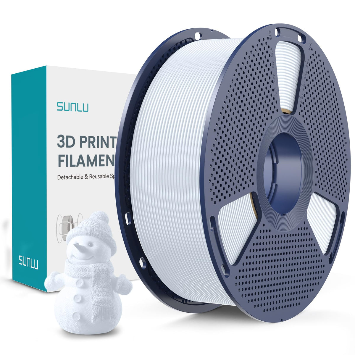 SUNLU Premium PLA+ Filament 1.75mm, Enhanced Durability and High Strength