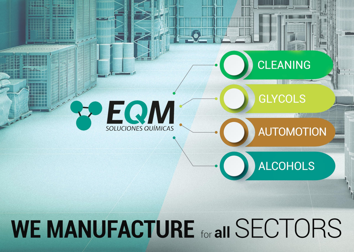 EQM - ECO-301 - Isopropyl Alcohol 99.9% Pure - Cleaning Isopropanol 1L
