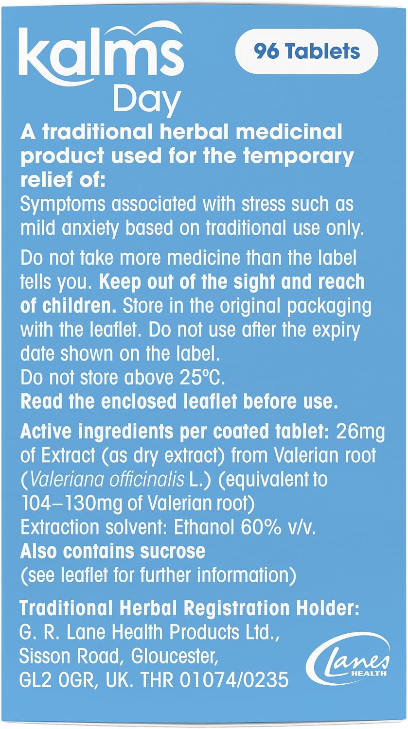 Kalms Day 168 Tablets