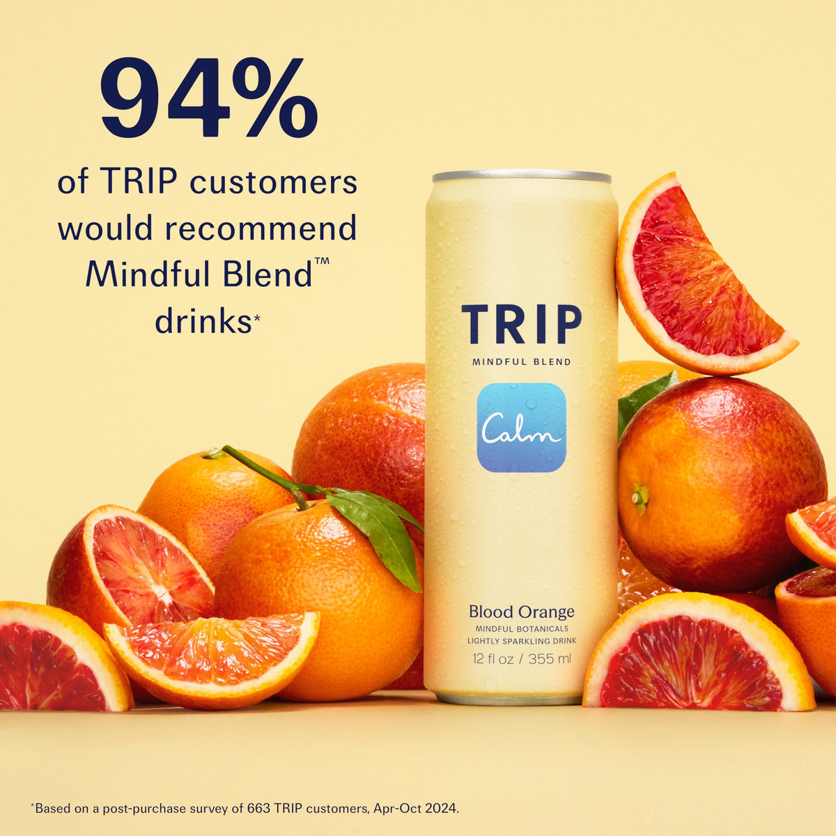 TRIP Cucumber Mint Sparkling drink with 120MG calming Magnesium + Lion’s Mane + Chamomile + Lemon Balm. Low Calorie and Vegan (Pack of 12 x 250ml) - Packaging Might Vary