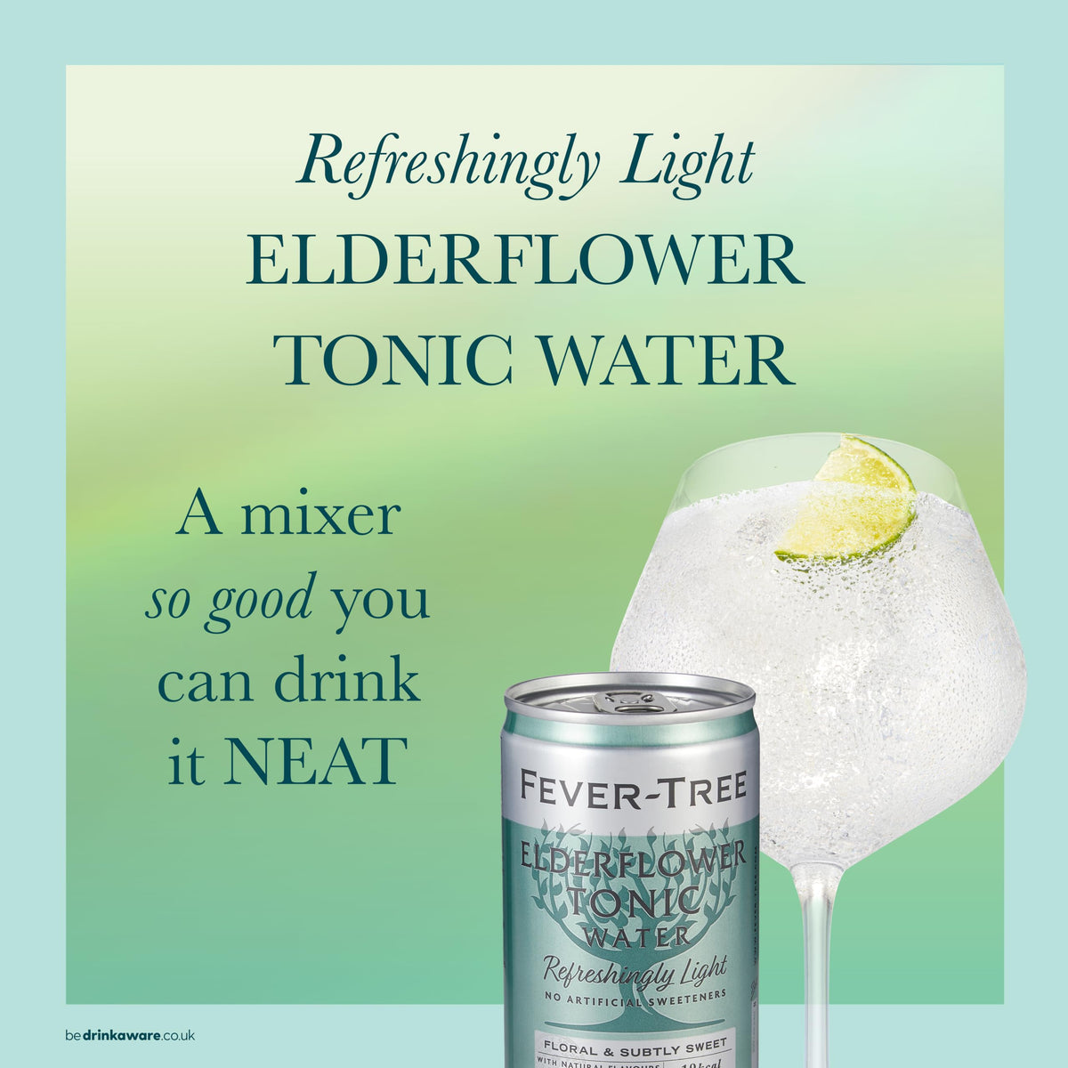 Fever-Tree Refreshingly Light Indian Tonic Water, 24x150ml