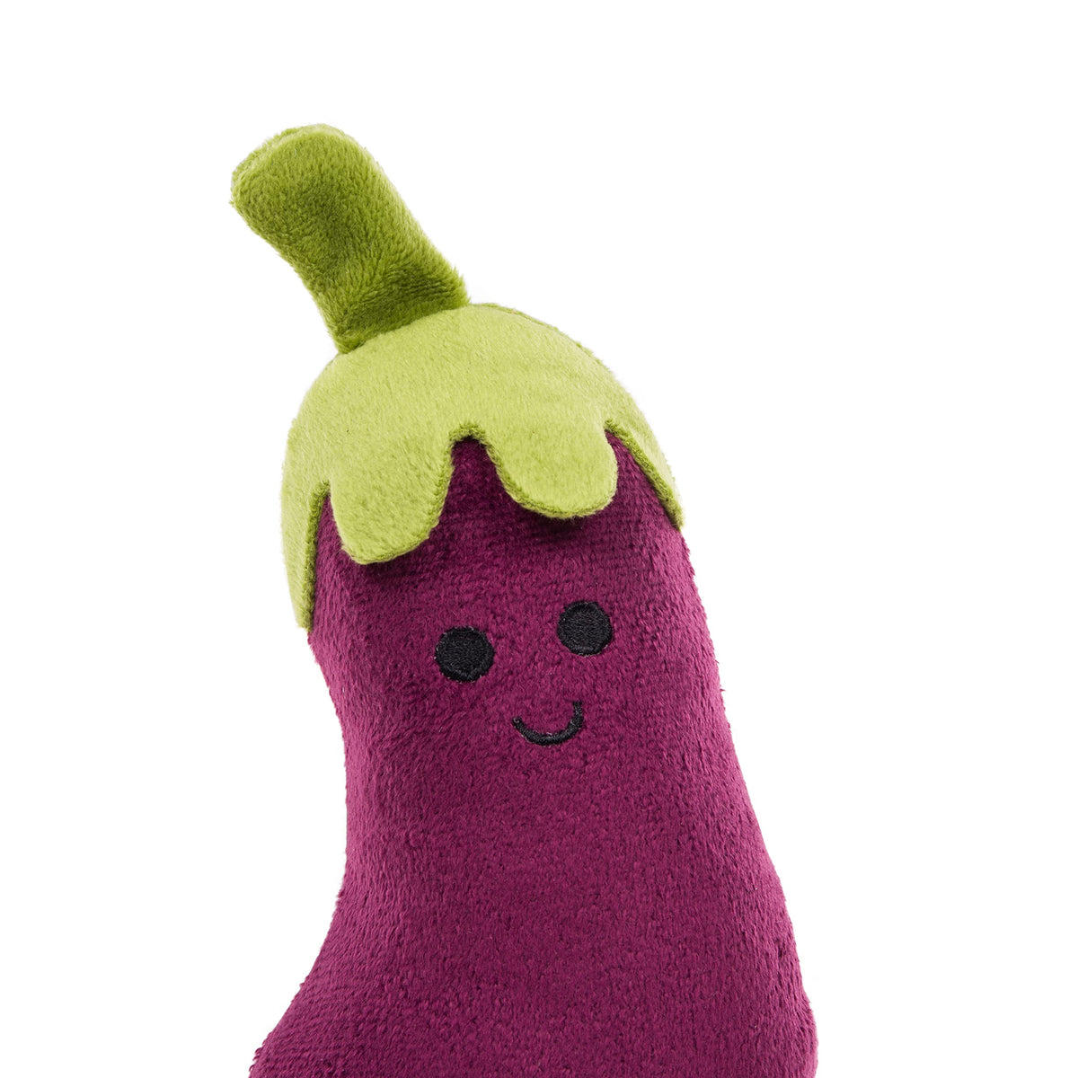 Petface Foodie Faces Fluffy Carrot Dog Toy